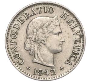 5 раппенов 1942 года Швейцария — Фото №1