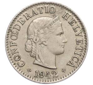 5 раппенов 1942 года Швейцария — Фото №1