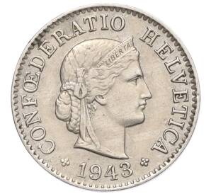 5 раппенов 1943 года Швейцария — Фото №1