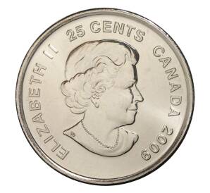 25 центов 2009 года Канада «Синди Классен — шестикратный призер Олимпийских игр» — Фото №2