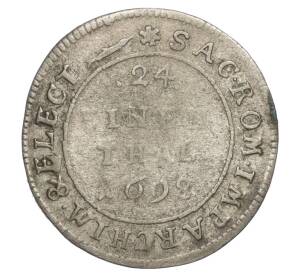 1/24 талера 1698 года Саксония — Фото №1