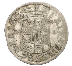 1/24 талера 1683 года Бранденбург-Пруссия — Фото №2