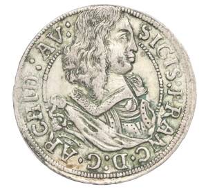 3 крейцера 1663 года Австрия (Графство Тироль) — Леопольд I — Фото №1