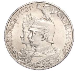 2 марки 1901 года Германия (Пруссия) «200 лет Пруссии» — Фото №1