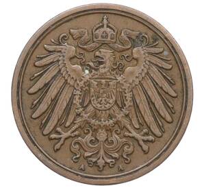 1 пфенниг 1913 года А Германия — Фото №2