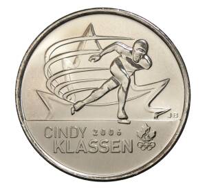 25 центов 2009 года Канада «Синди Классен — шестикратный призер Олимпийских игр» — Фото №1