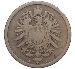 2 пфеннига 1874 года А Германия — Фото №2