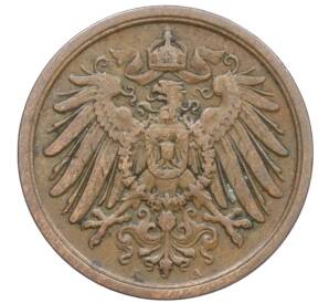 2 пфеннига 1914 года А Германия — Фото №2