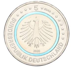 5 евро 2020 года J Германия «Субполярная зона» — Фото №2