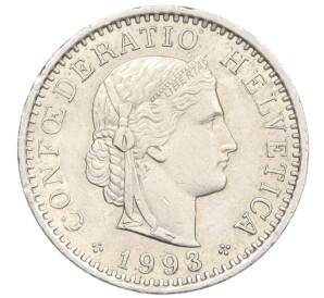 20 раппенов 1993 года Швейцария — Фото №1