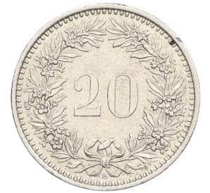 20 раппенов 1993 года Швейцария — Фото №2