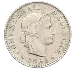 20 раппенов 1962 года Швейцария — Фото №1