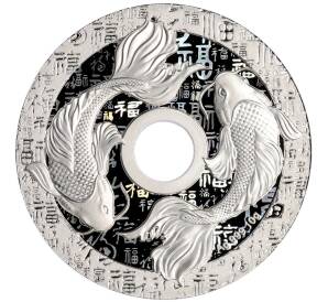 1 доллар 2022 года Самоа «Все идет хорошо — Изобилие (Карпы кои)» — Фото №1