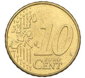 10 евроцентов 2002 года F Германия — Фото №2
