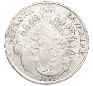 1 талер 1778 года Бавария — Фото №2