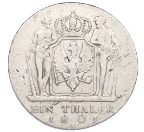 1 талер 1801 года A Пруссия — Фото №2