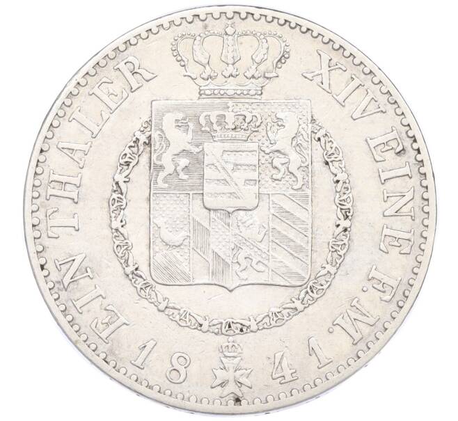 Монета 1 талер 1841 года Саксен-Веймар-Эйзенах (Артикул: M2-75423) — Фото №2
