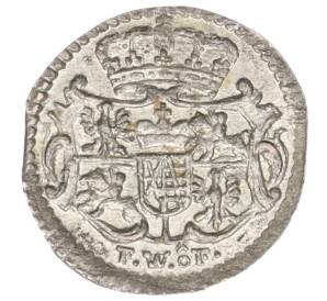 1 пфенниг 1748 года Саксония — Фото №2