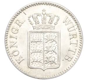 3 крейцера 1850 года Вюртемберг — Фото №2