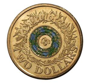 2 доллара 2017 года Австралия «День памяти» — Фото №1