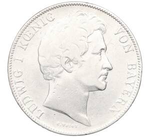 1 гульден 1844 года Бавария — Фото №2