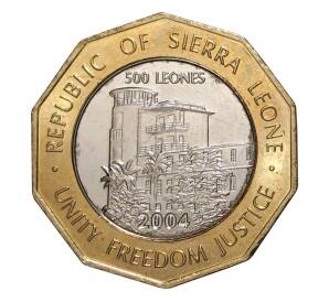 500 леоне 2004 года Сьерра-Леоне «Каи Лондо» — Фото №2