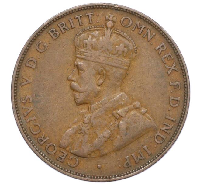 Монета 1 пенни 1922 года Австралия (Артикул: M2-75534) — Фото №2