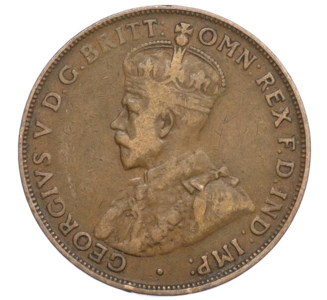 Монета 1 пенни 1921 года Австралия (Артикул: M2-75585) — Фото №2