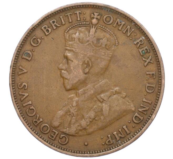 Монета 1 пенни 1922 года Австралия (Артикул: M2-75597) — Фото №2