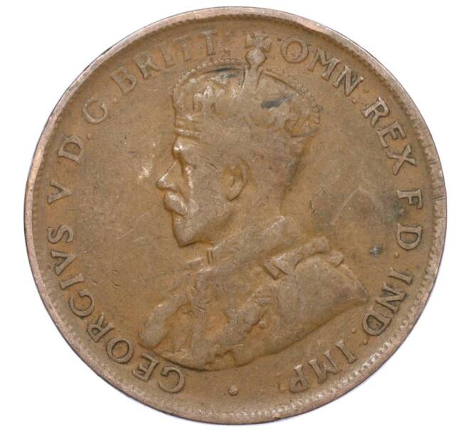 Монета 1 пенни 1922 года Австралия (Артикул: M2-75599) — Фото №2