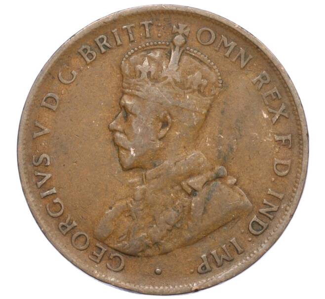 Монета 1 пенни 1922 года Австралия (Артикул: M2-75602) — Фото №2