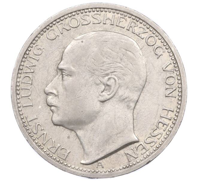Монета 3 марки 1910 года Германия (Гессен) (Артикул: M2-75622) — Фото №1