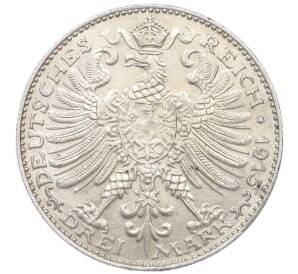 3 марки 1915 года Германия (Саксен-Веймар-Эйзенах) «100 лет Великим герцогам» — Фото №2