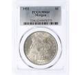 Монета 1 доллар 1921 года США — в слабе PCGS (MS63) (Артикул: M2-75765)