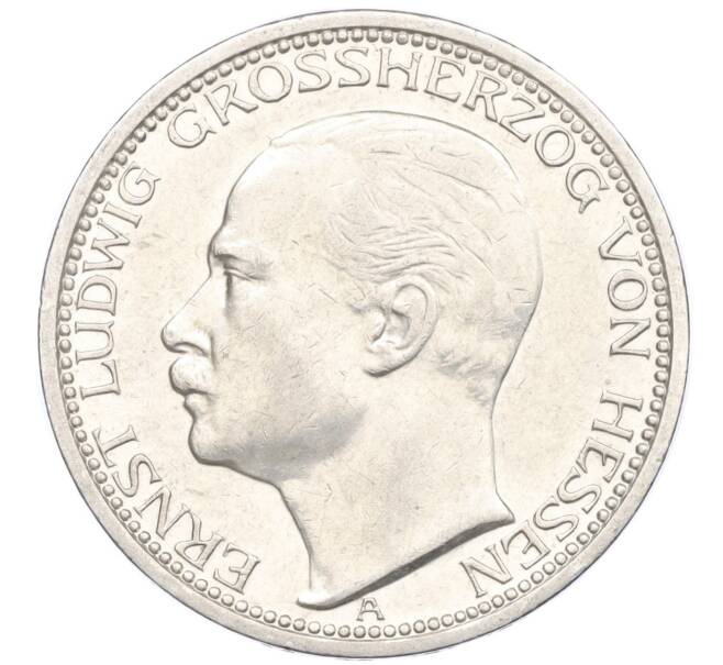 Монета 3 марки 1910 года Германия (Гессен) (Артикул: M2-75658) — Фото №1