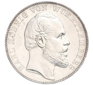 1 талер 1871 года Вюртемберг «Победоносное завершение Франко-прусской войны» — Фото №2