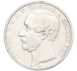 1 союзный талер 1859 года Ганновер — Фото №1