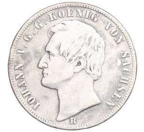 1 союзный талер 1870 года Саксония — Фото №1