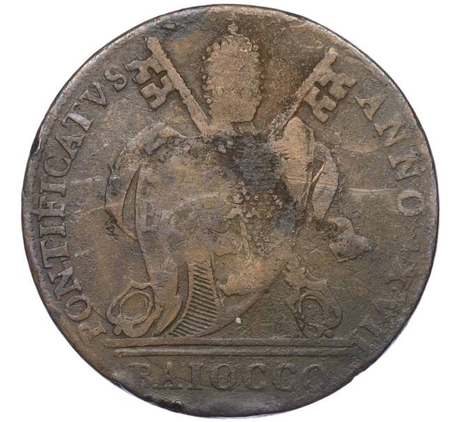 Монета 1 байокко 1815 года Папская область (Артикул: K12-24696) — Фото №2