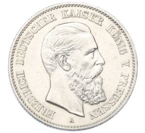 2 марки 1888 года Германия (Пруссия — Фридрих III) — Фото №1