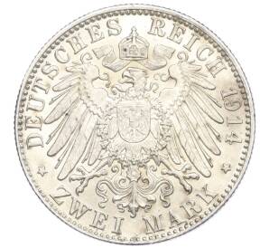 2 марки 1914 года Германия (Бавария) — Фото №2