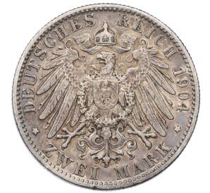 2 марки 1904 года Германия (Вюртемберг) — Фото №2