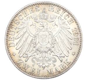 2 марки 1901 года Германия (Пруссия) «200 лет Пруссии» — Фото №2
