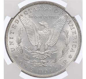 1 доллар 1887 года США — в слабе NGC (MS63) — Фото №2