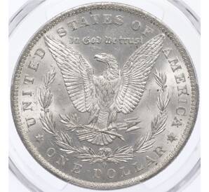 1 доллар 1884 года О США — в слабе PCGS (MS63) — Фото №2