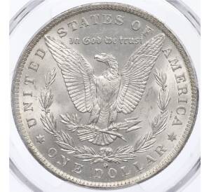 1 доллар 1884 года О США — в слабе PCGS (MS63) — Фото №2