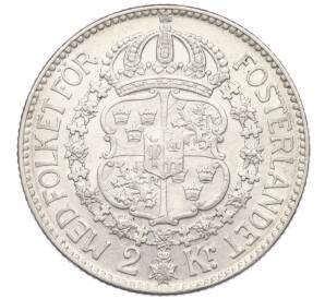 2 кроны 1936 года Швеция — Фото №2