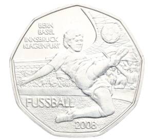 5 евро 2008 года Австрия «Чемпионат Европы по футболу 2008 года (Берн-Базель-Инсбрук-Клагенфурт)» — Фото №1