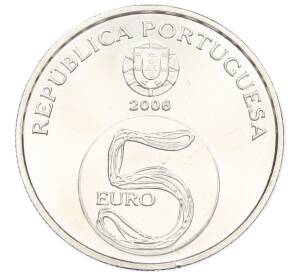 5 евро 2006 года Португалия «ЮНЕСКО — Монастырь Алкобаса» — Фото №2