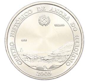5 евро 2005 года Португалия «ЮНЕСКО — Исторический центр города Ангра-ду-Эроишму» — Фото №1